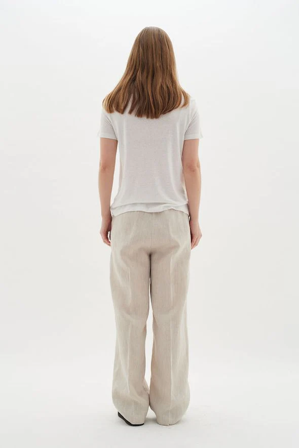InWear ElisabethIW Alma Tshirt Pure White - Image 4