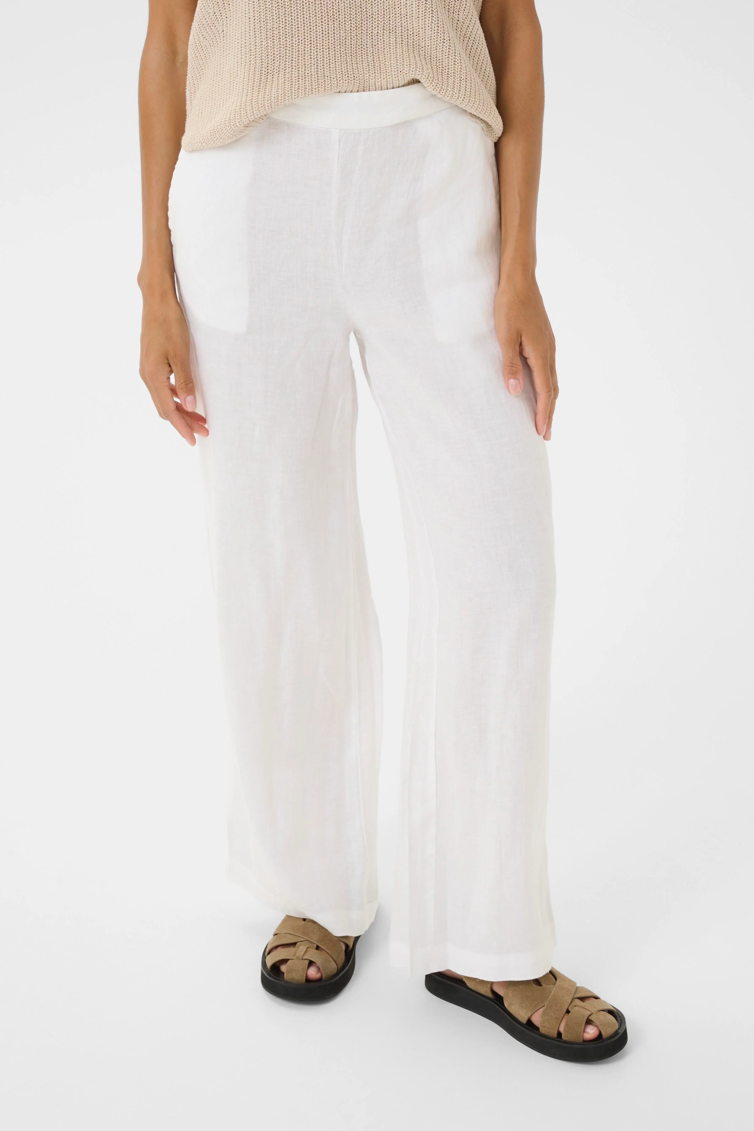 Part Two ElnaPW Pants Bright White - Image 2