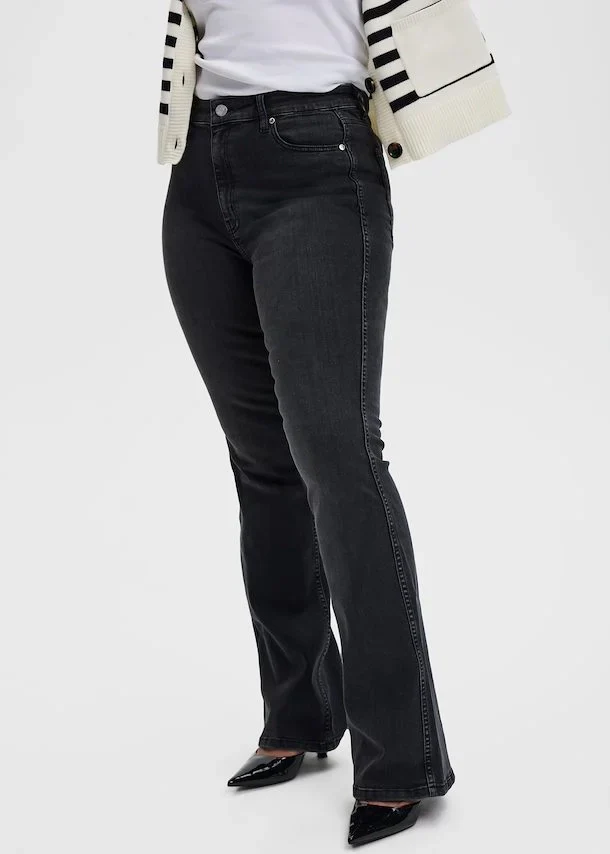 Gestuz EmilindaGZ HW flared jeans NOOS Washed grey - Image 10