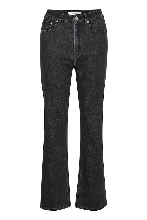 Gestuz EmilindaGZ HW flared jeans NOOS Washed grey - Image 4