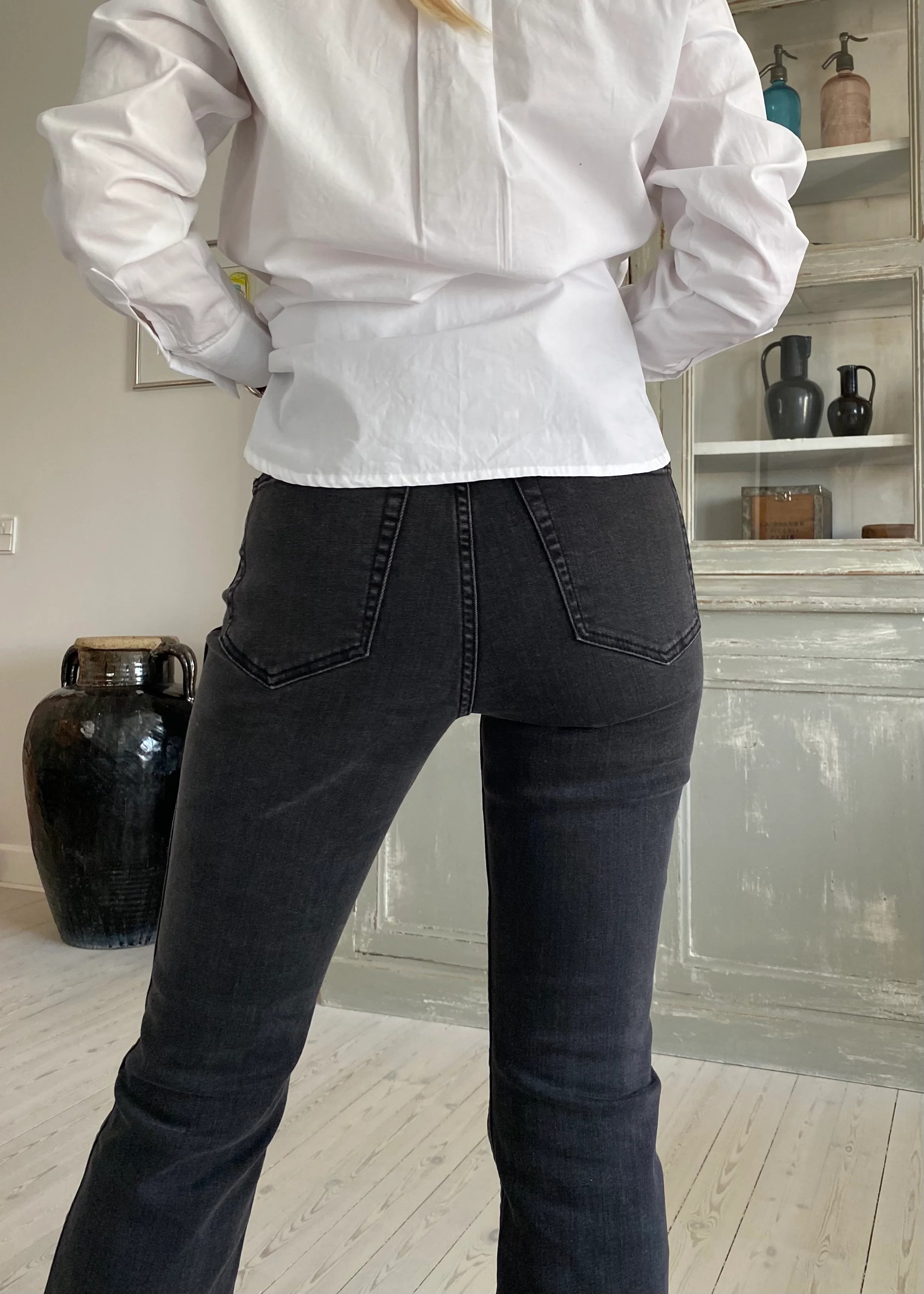 Gestuz EmilindaGZ HW flared jeans NOOS Washed grey - Image 5