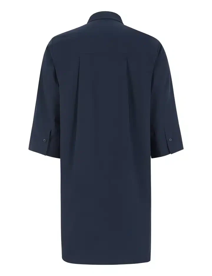 Esmé Studios ESCobana Short Shirt Dress Dark Sapphire - Image 2