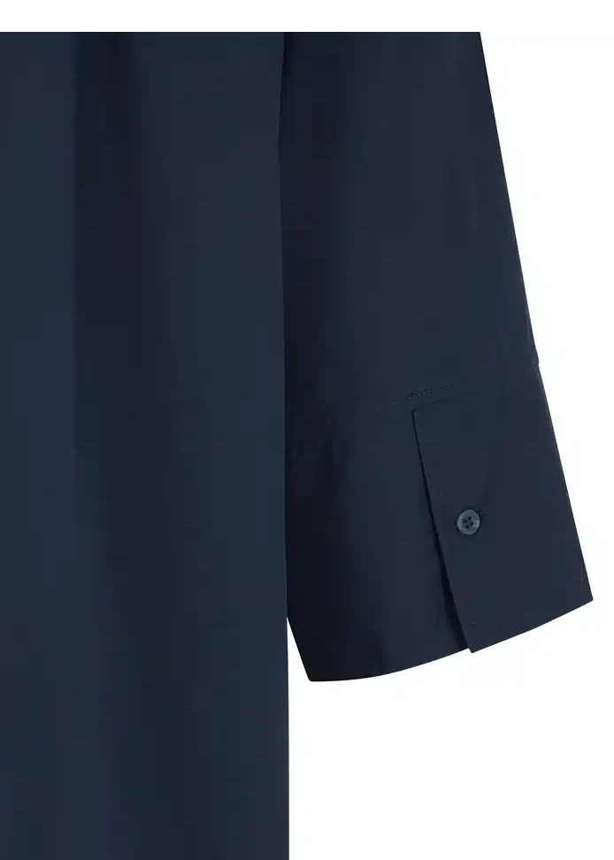 Esmé Studios ESCobana Short Shirt Dress Dark Sapphire - Image 4