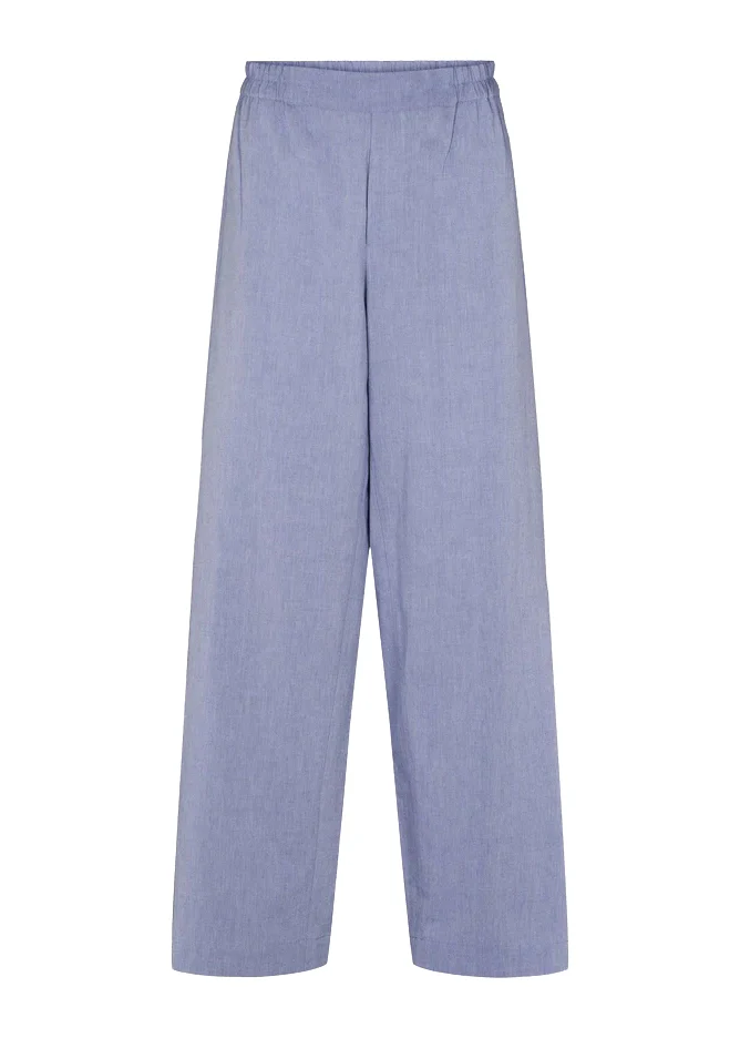 Esmé Studios ESAtlas Pants GOTS Blue Washed - Image 4