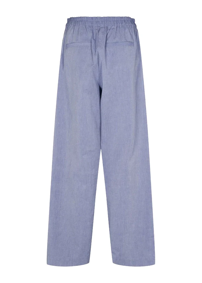 Esmé Studios ESAtlas Pants GOTS Blue Washed - Image 5