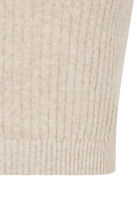 Esmé Studios ESRim Knit Top Sand - Image 3