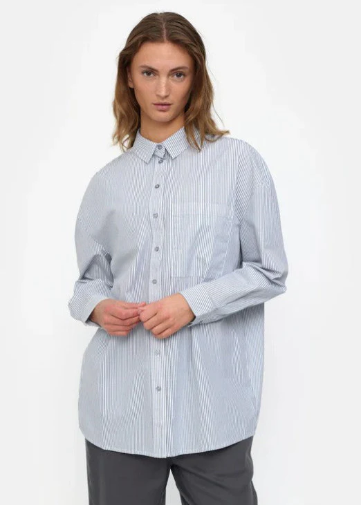 Esmé Studios ESRuby Shirt GOTS Tradewinds Stripes - Image 2