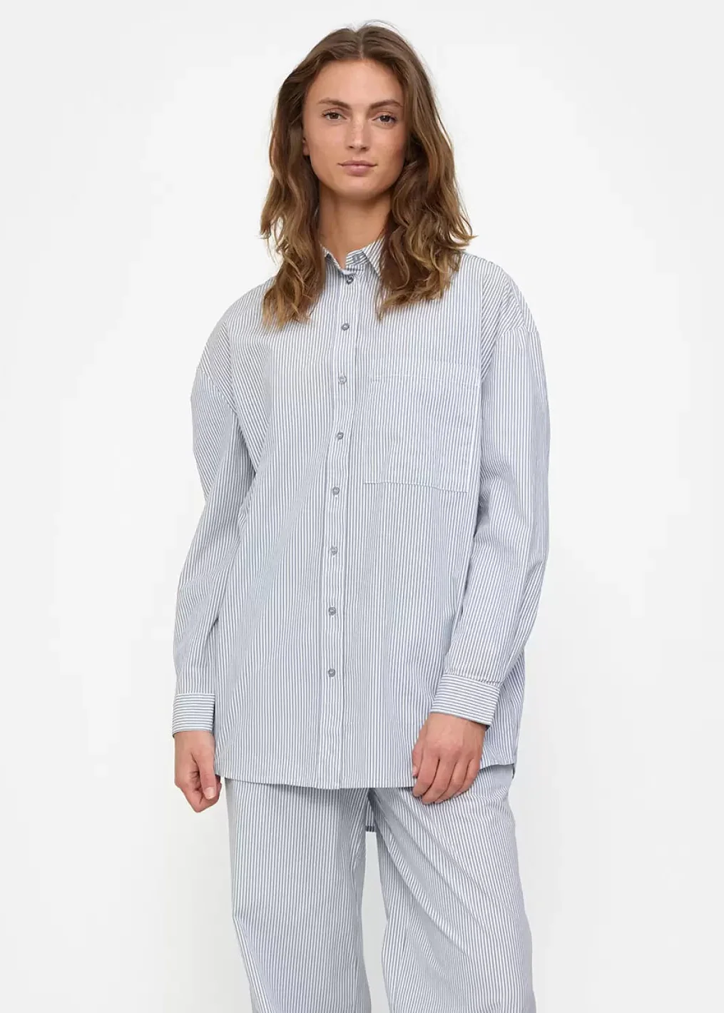 Esmé Studios ESRuby Shirt GOTS Tradewinds Stripes - Image 3