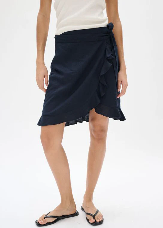 Inwear FaridaIW Skirt Marine Blue - Image 5