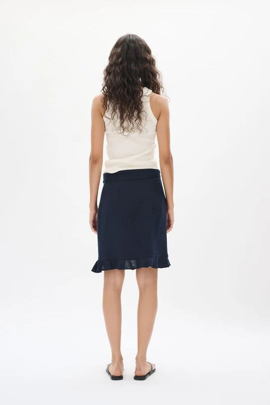 Inwear FaridaIW Skirt Marine Blue - Image 6