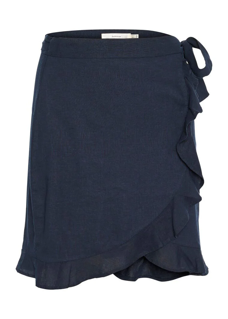 Inwear FaridaIW Skirt Marine Blue - Image 9