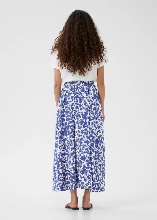 Inwear FayeIW Skirt Artistic Shadow Blue - Image 4
