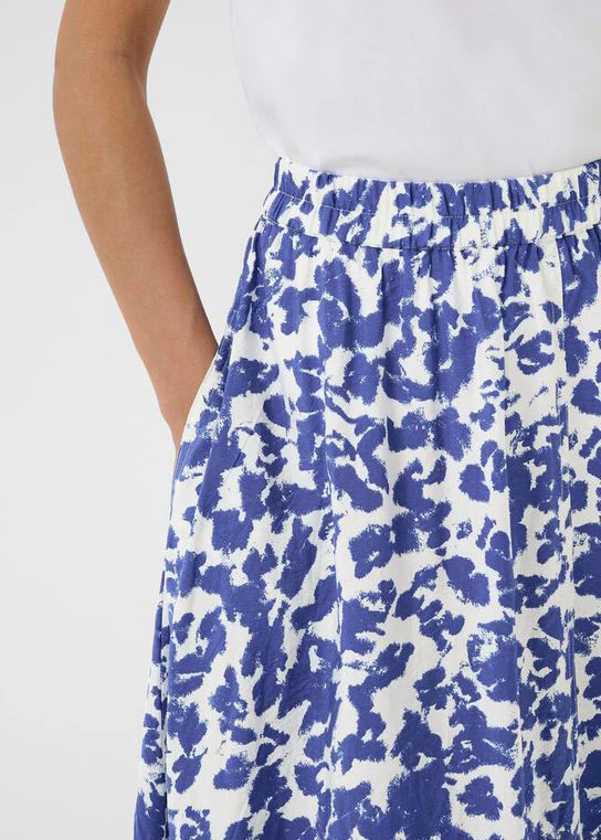 Inwear FayeIW Skirt Artistic Shadow Blue - Image 5
