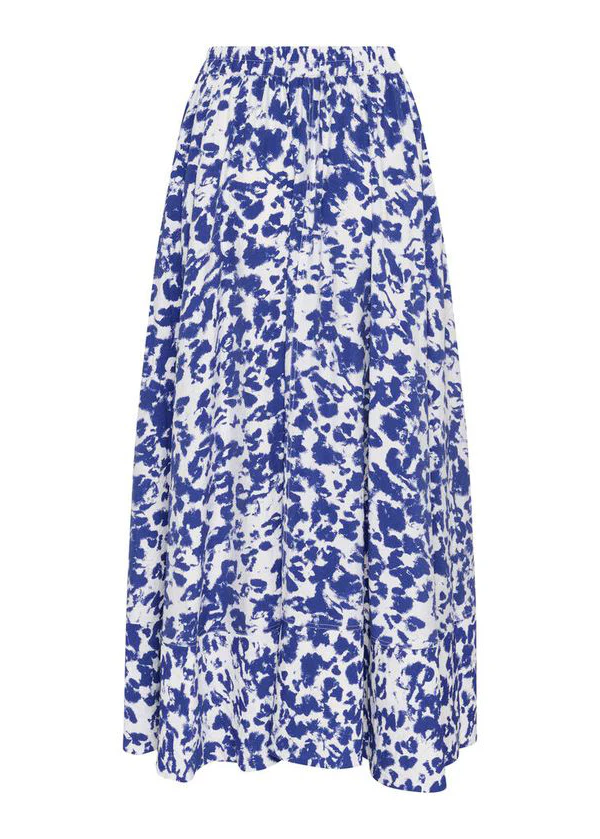 Inwear FayeIW Skirt Artistic Shadow Blue - Image 6
