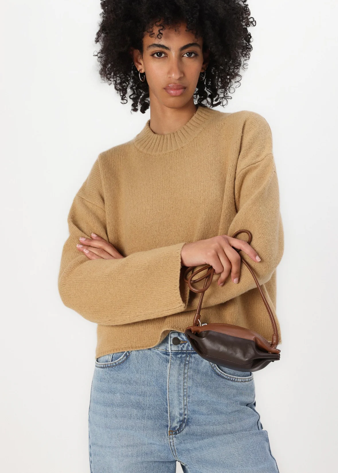 DAY Felice Soft Lamb pullover camel - Image 2