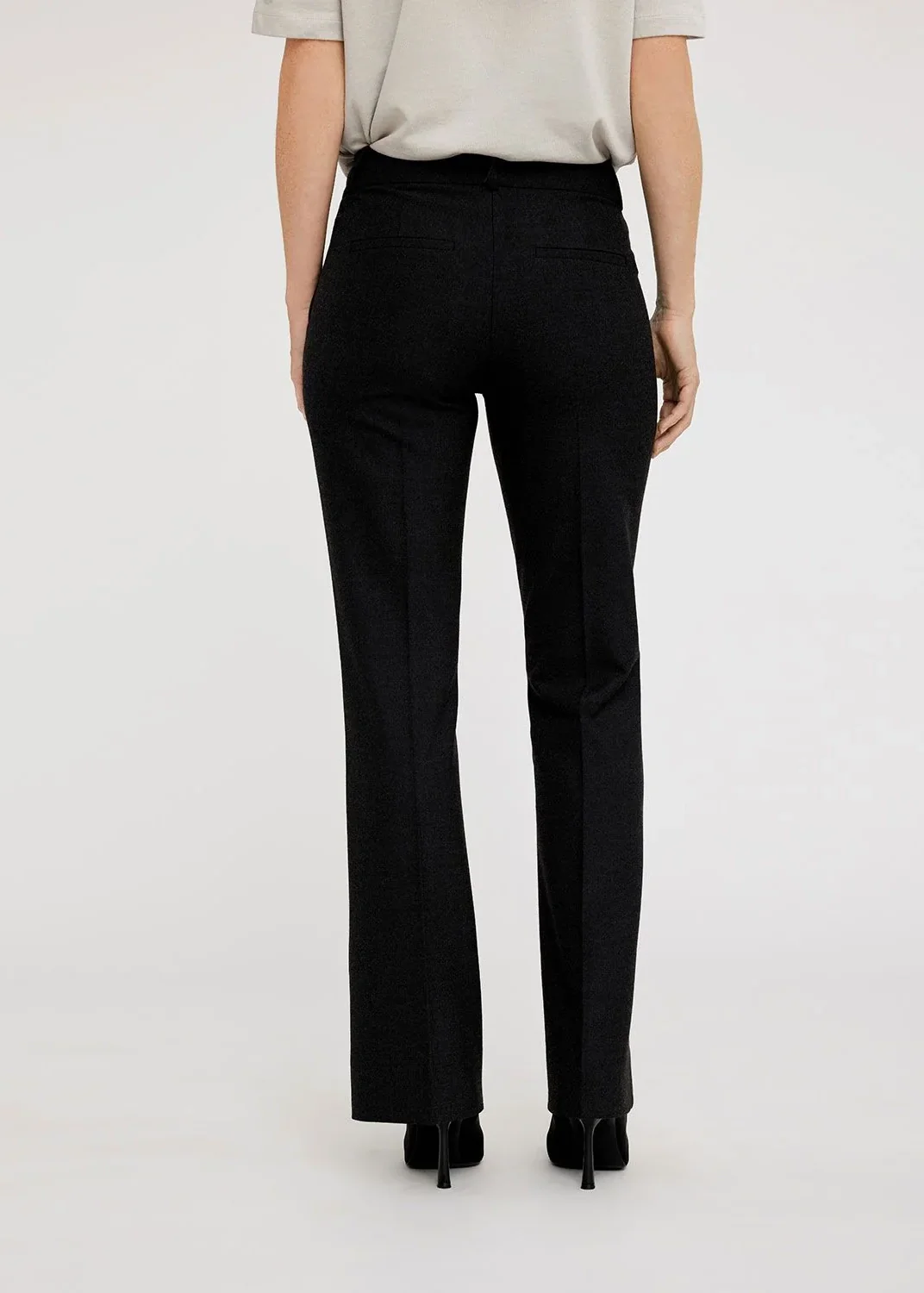 Five Units ClaraFV 555 Pants Dark Grey Melange - Image 4