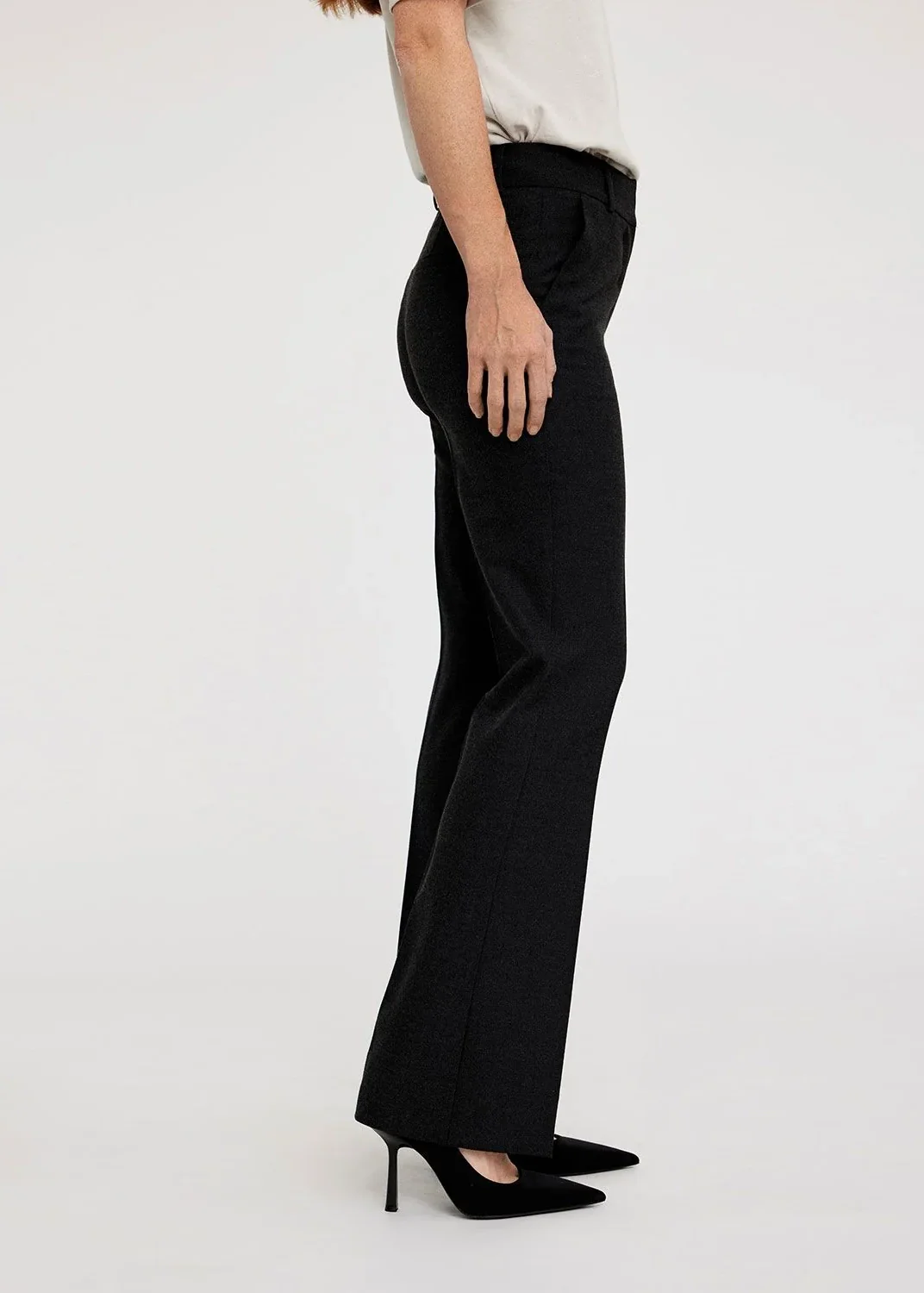 Five Units ClaraFV 555 Pants Dark Grey Melange - Image 5