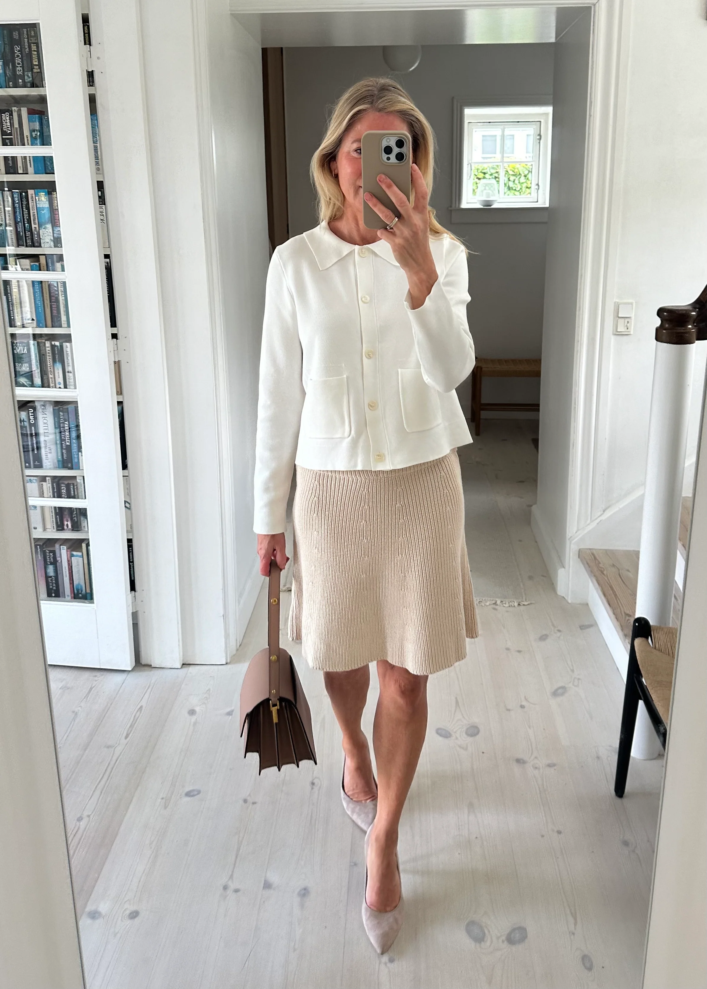 Modström Gale striknederdel Summer Sand - Image 3