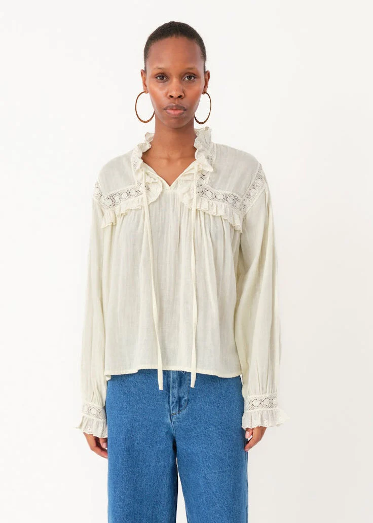 Lollys Laundry GemmaLL Shirt LS creme - Image 4