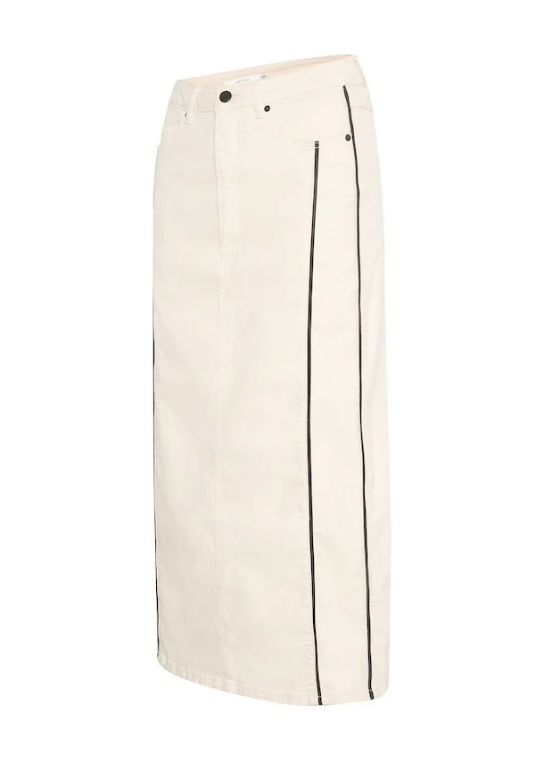 Gestuz AizaGZ HW skirt Silver Birch - Image 6