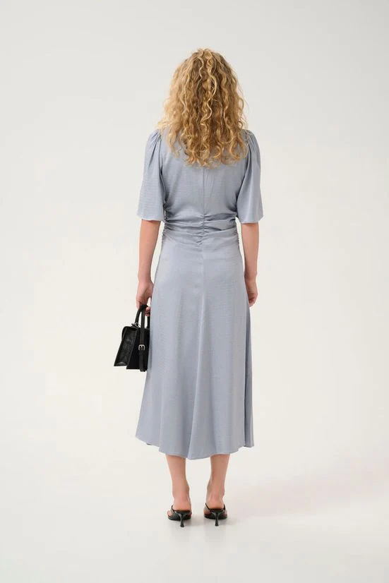 Gestuz GZbianca dress Grey blue - Image 5