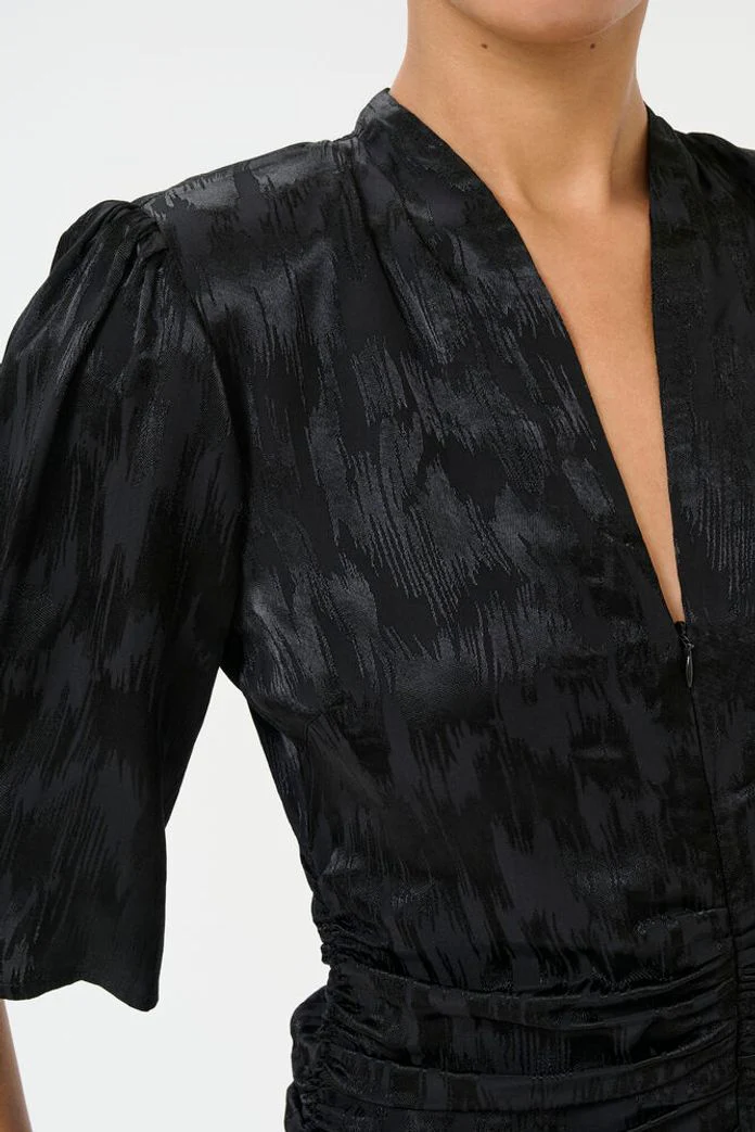 Gestuz GZzabrina ss dress black - Image 3