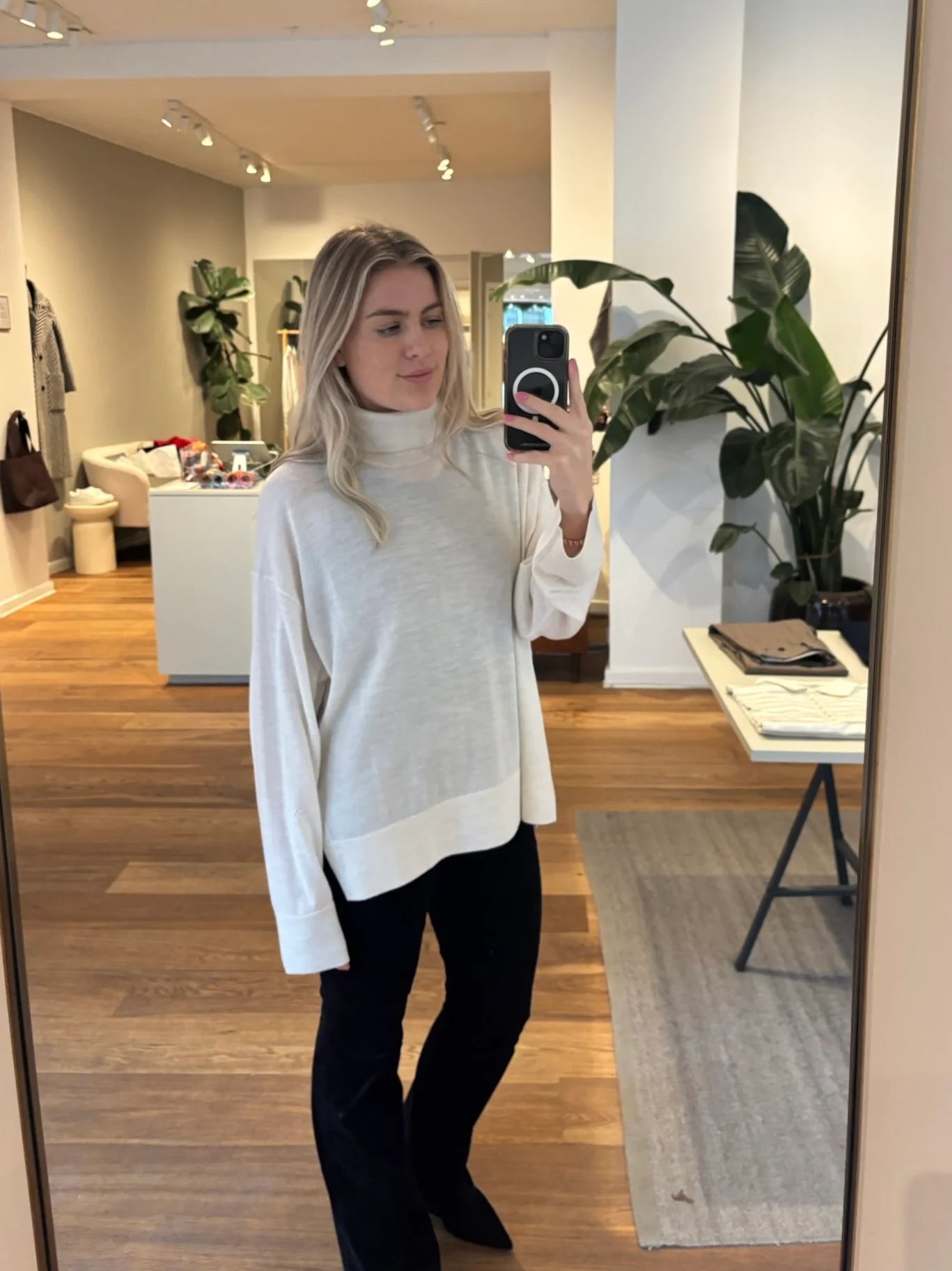 Inwear GitoIW Turtleneck Whisper White Melange - Image 4