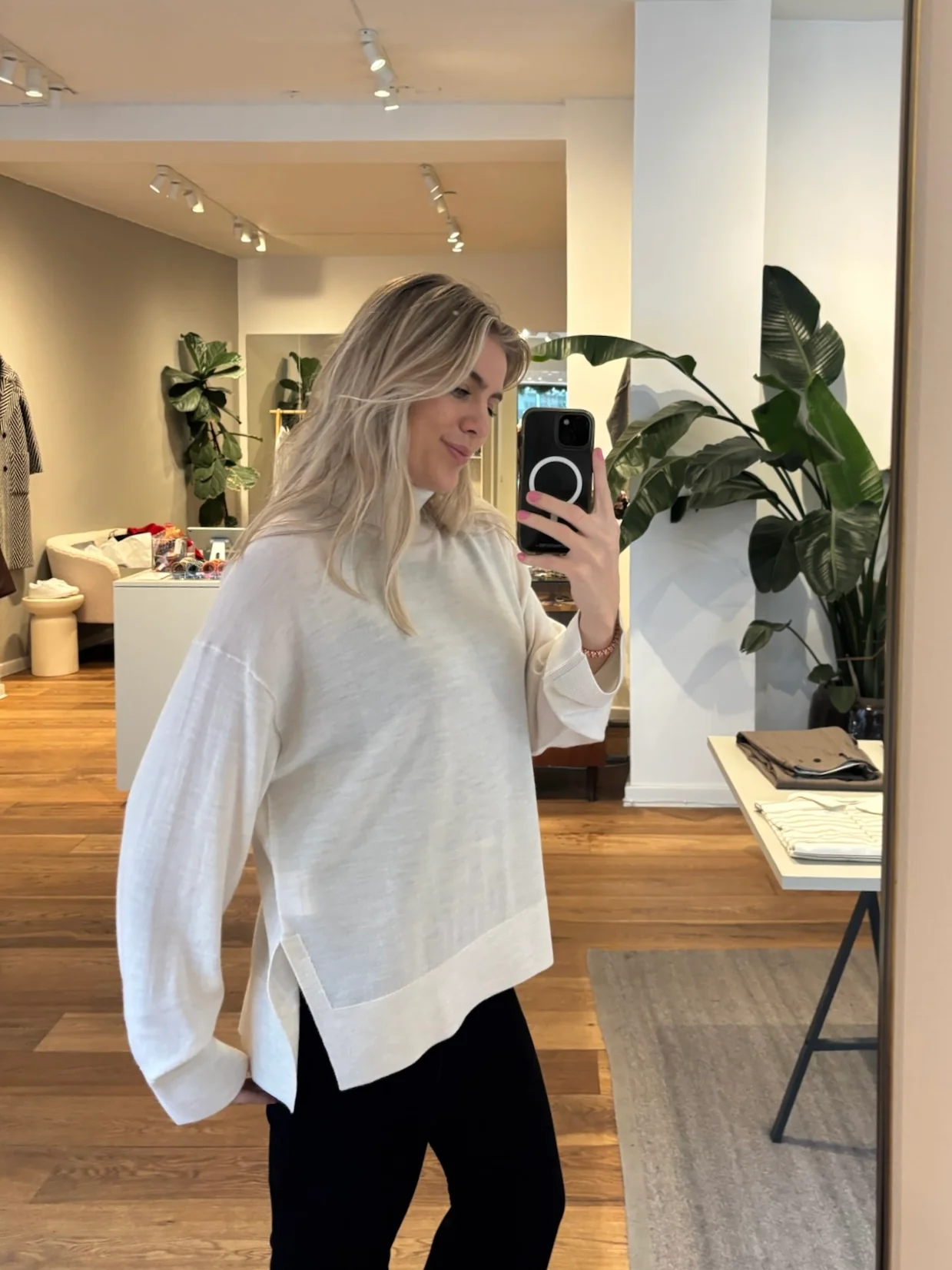 Inwear GitoIW Turtleneck Whisper White Melange - Image 5