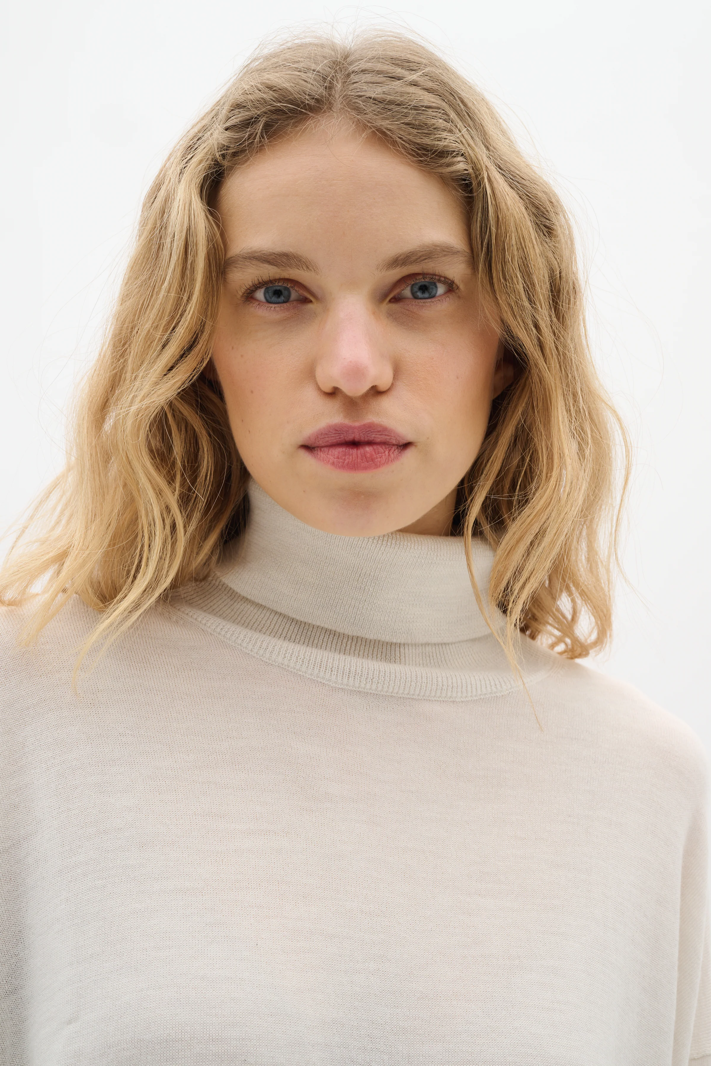 Inwear GitoIW Turtleneck Whisper White Melange - Image 6
