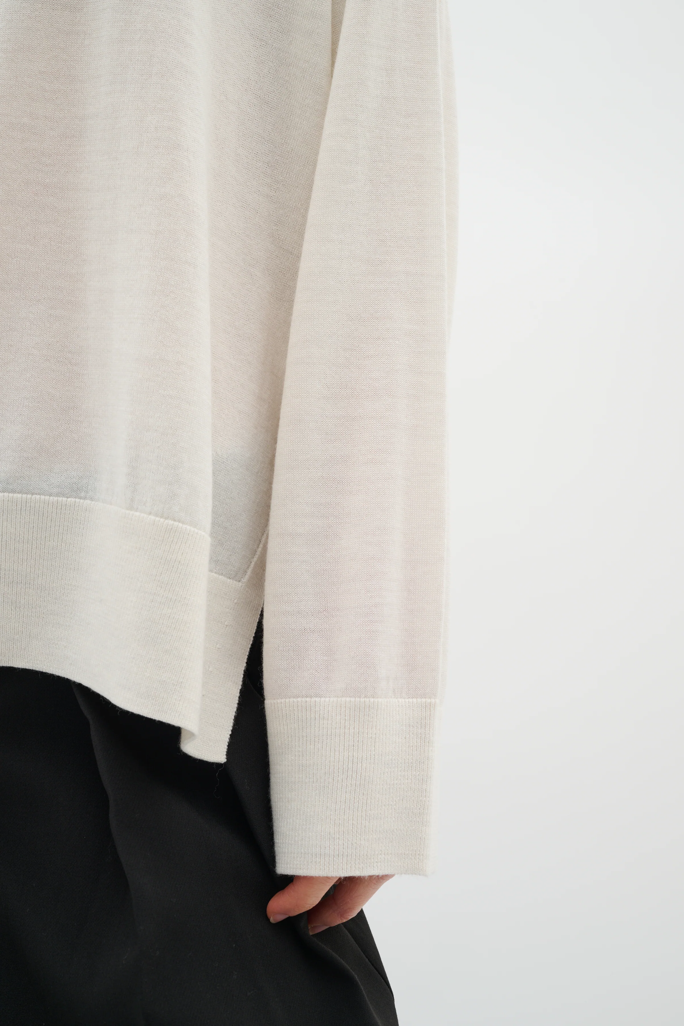 Inwear GitoIW Turtleneck Whisper White Melange - Image 7