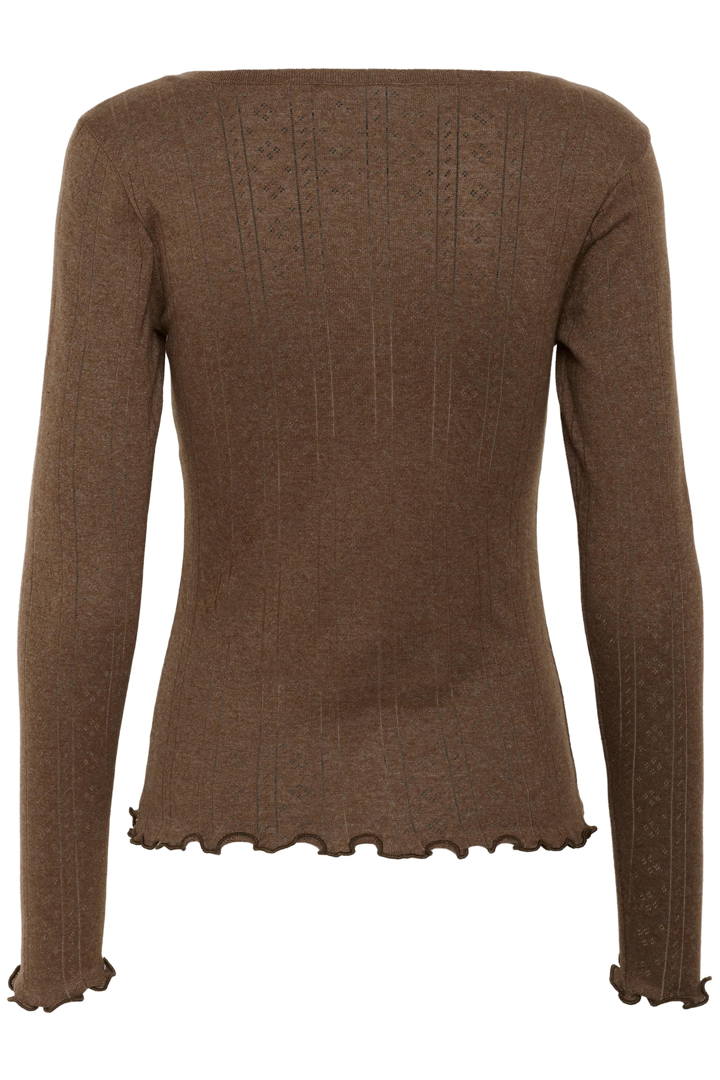 Saint Tropez GruSZ Cardigan Fondue Fudge Melange - Image 4