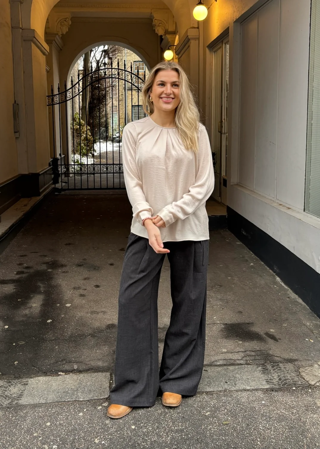 Minimum Gunli Pants Dark Grey Melange - Image 2