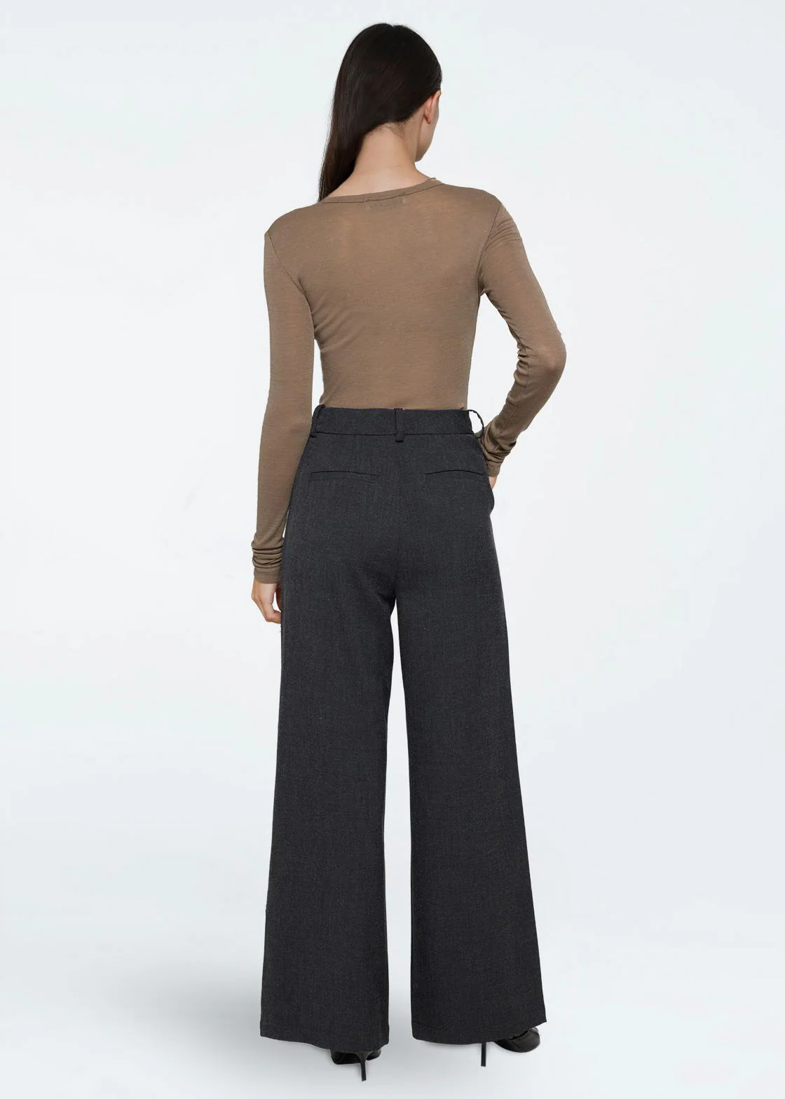 Minimum Gunli Pants Dark Grey Melange - Image 6