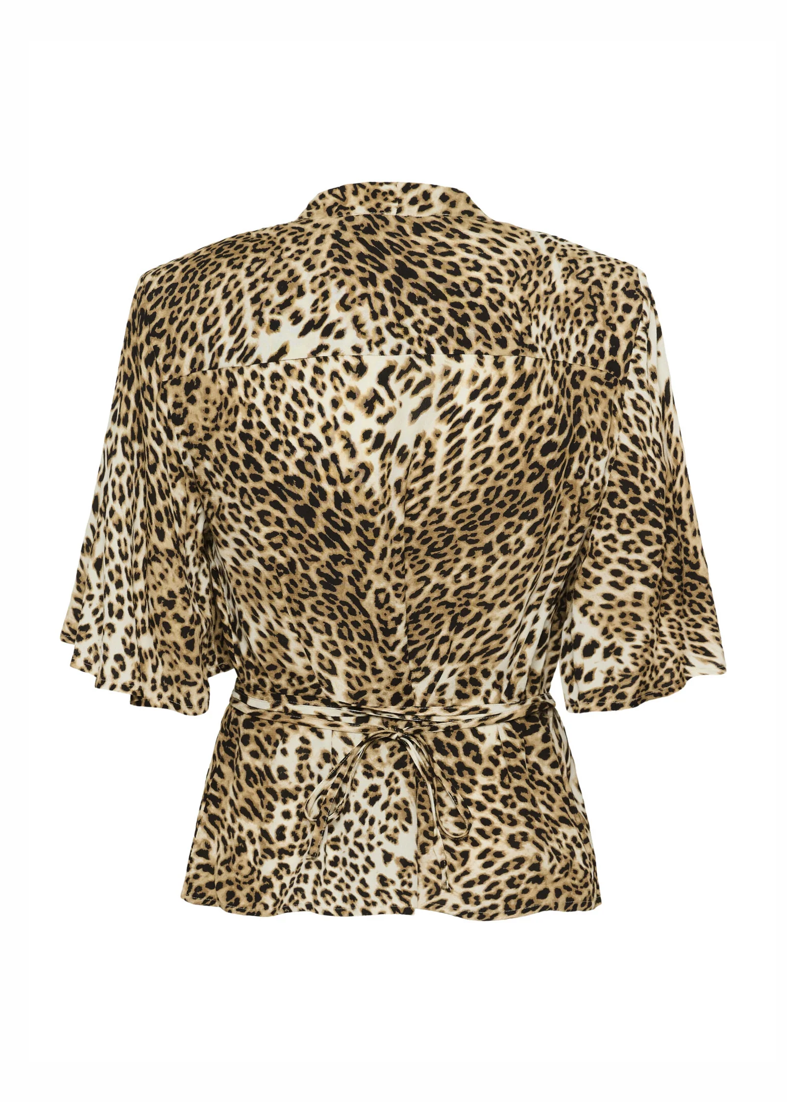 Gestuz GZkadla wrap top light leopard - Image 4