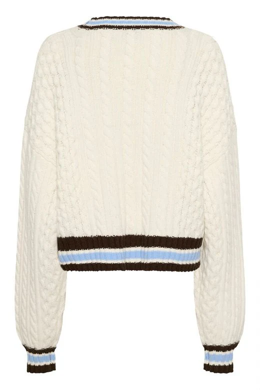 Gestuz GZtaiba pullover Egret - Image 5