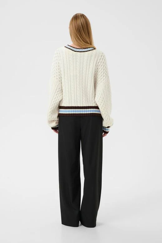 Gestuz GZtaiba pullover Egret - Image 6