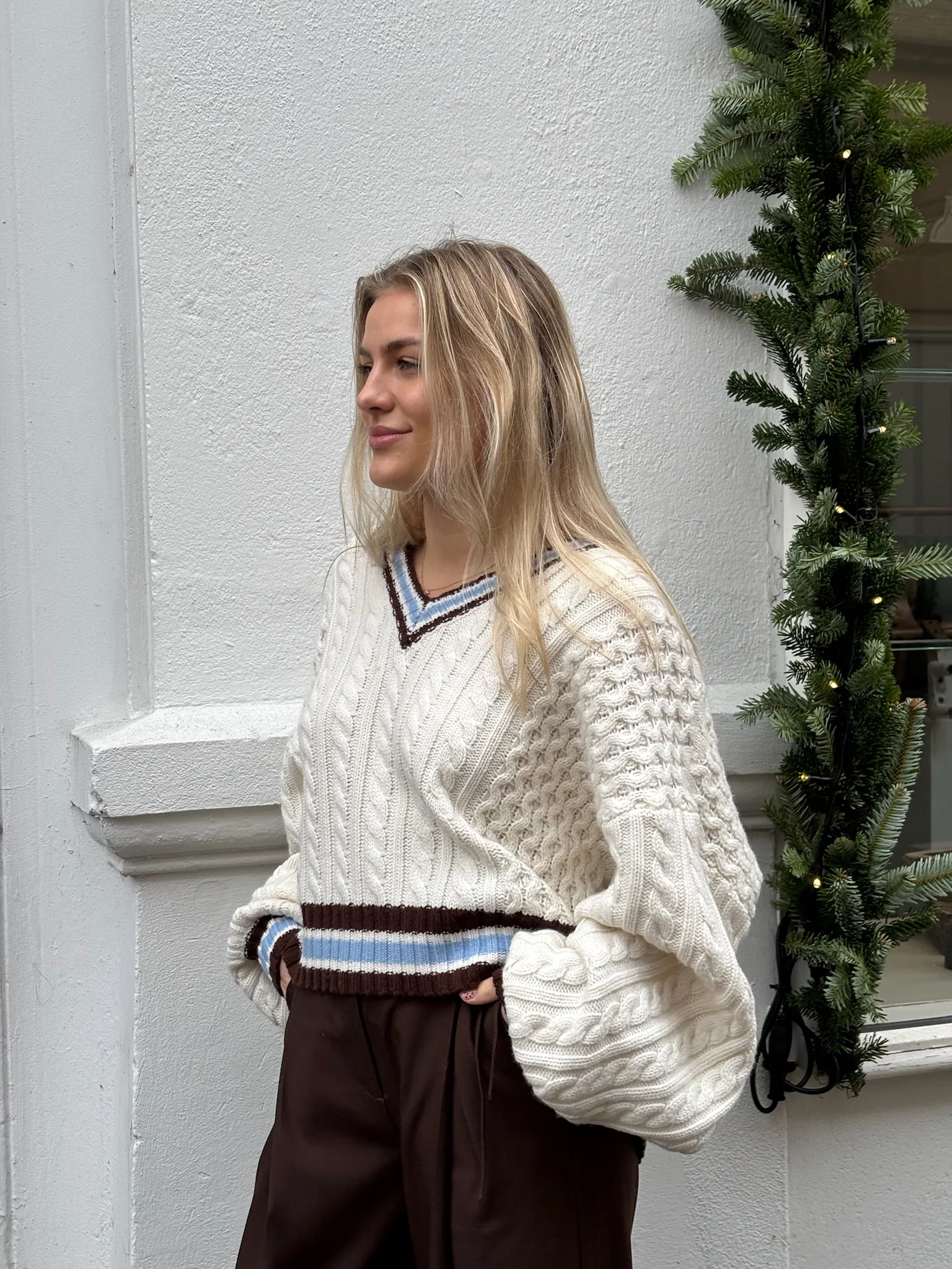 Gestuz GZtaiba pullover Egret - Image 8
