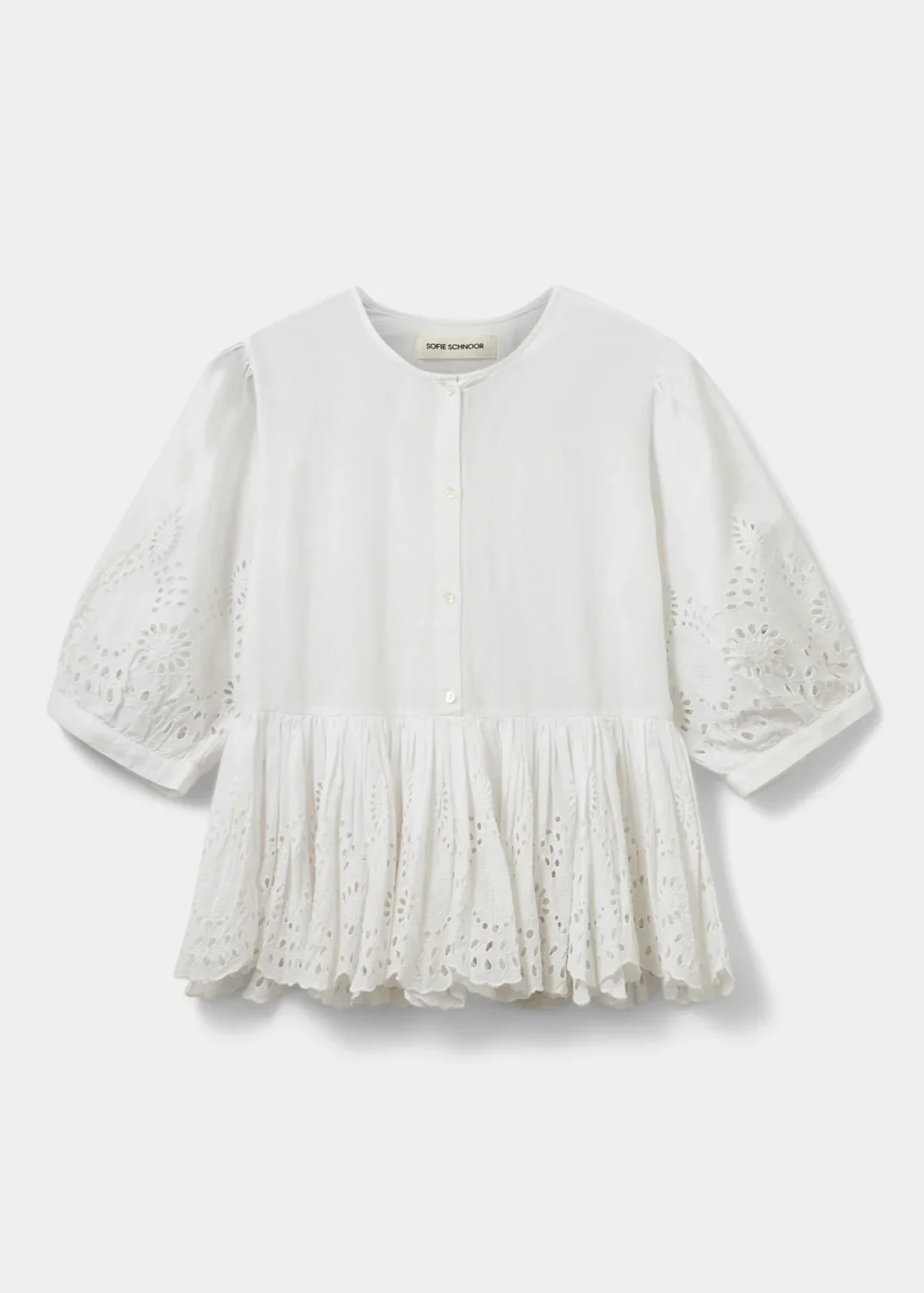 Sofie Schnoor S251292 Hattiesw blouse snow white - Image 5