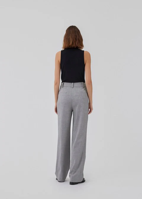 Modström HeartMD pants Grey Melange - Image 2