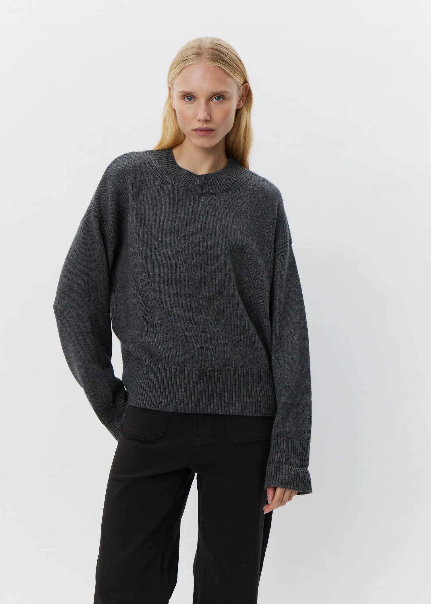 Sofie Schnoor Hope Sweater dark grey snos541 - Image 6