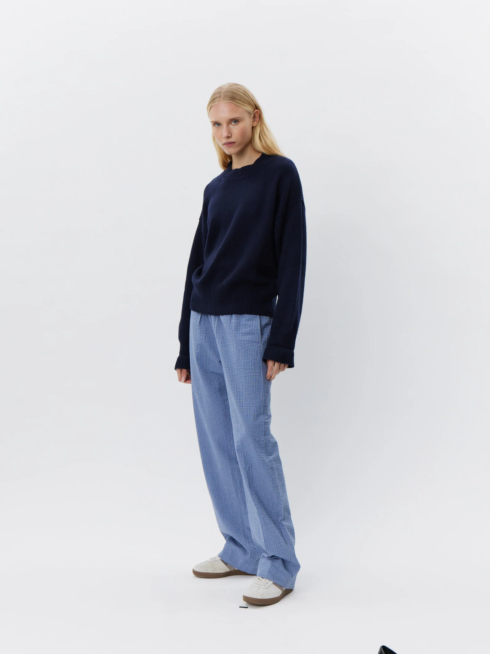 Sofie Schnoor Hope sweater navy blue snos541 - Image 5