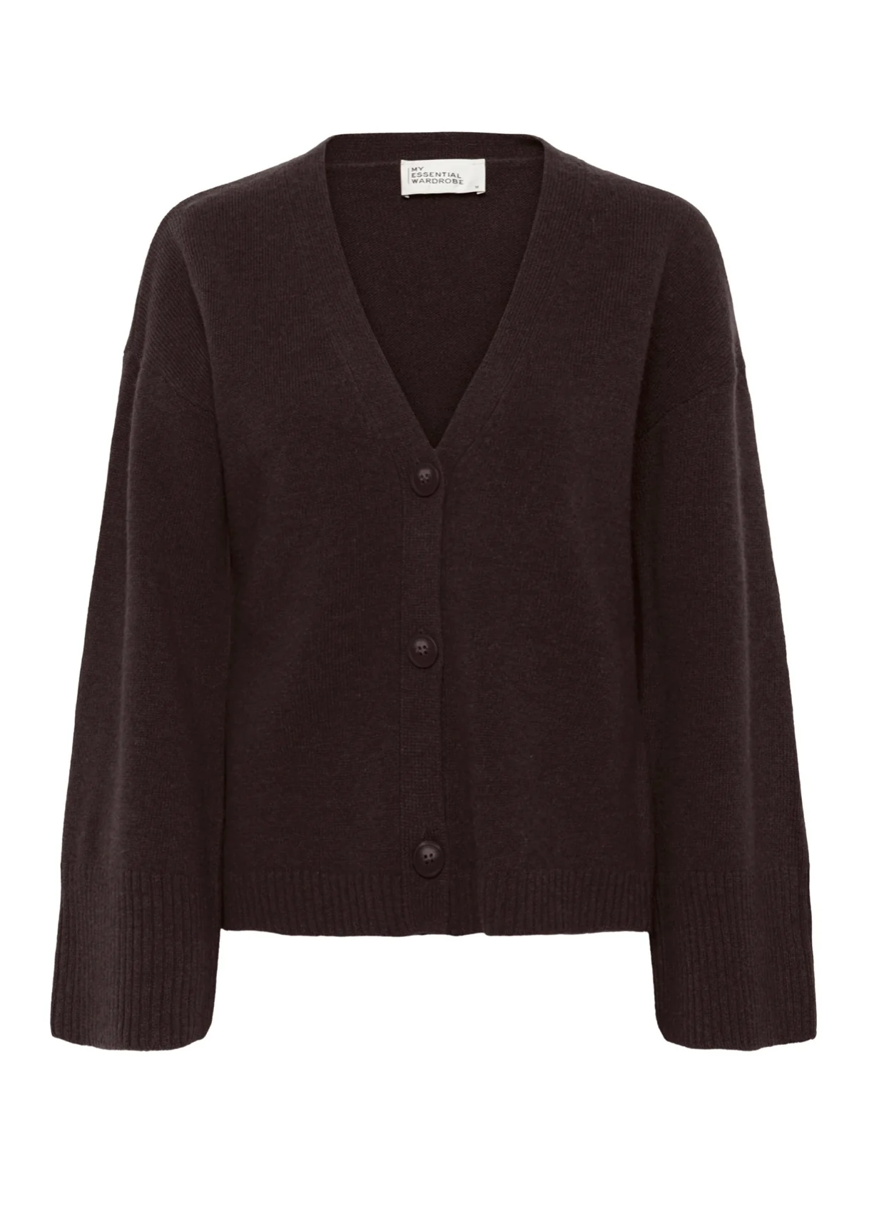 My Essential Wardrobe HuxiMW Wool Cardigan brown - Image 2