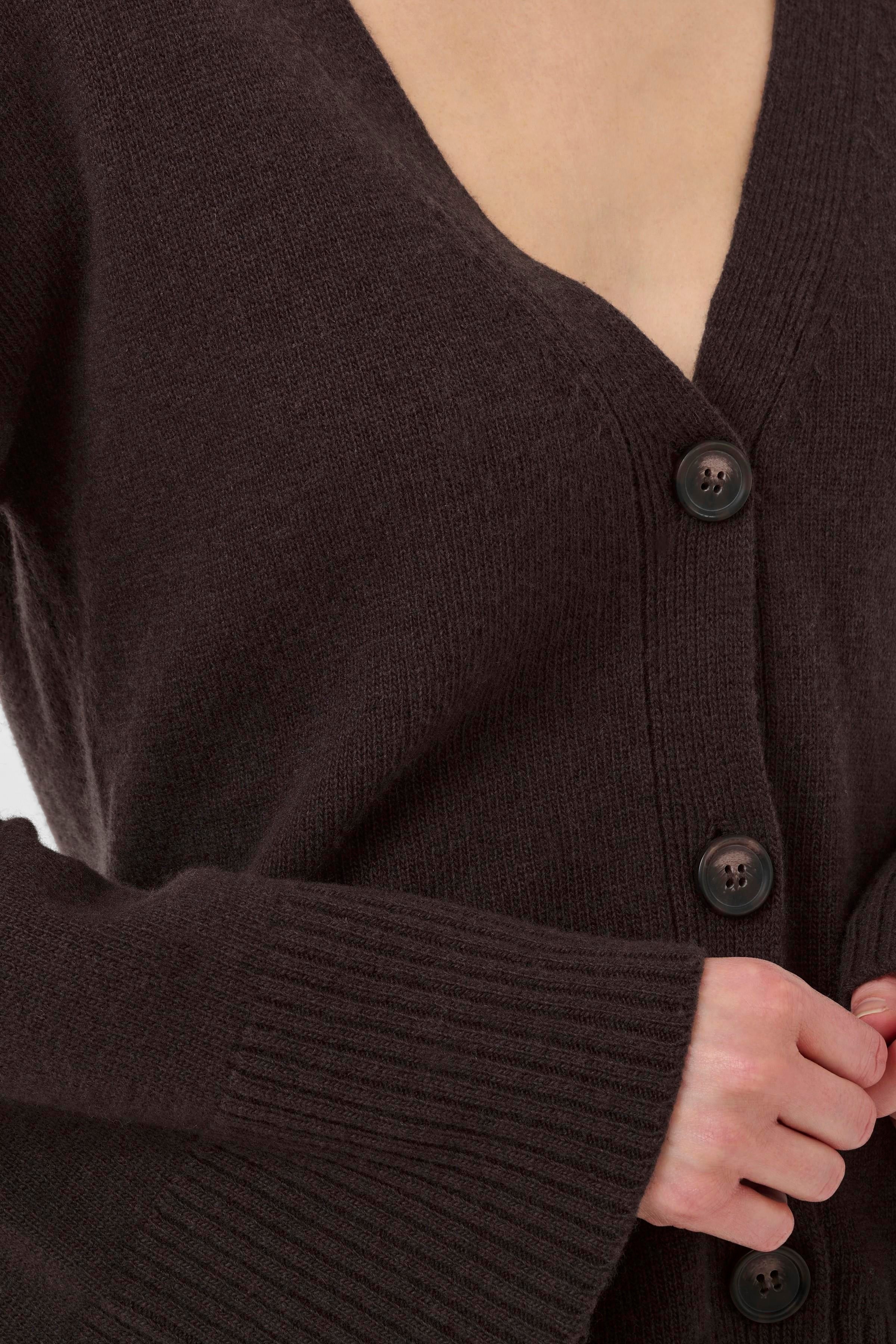 My Essential Wardrobe HuxiMW Wool Cardigan brown - Image 6