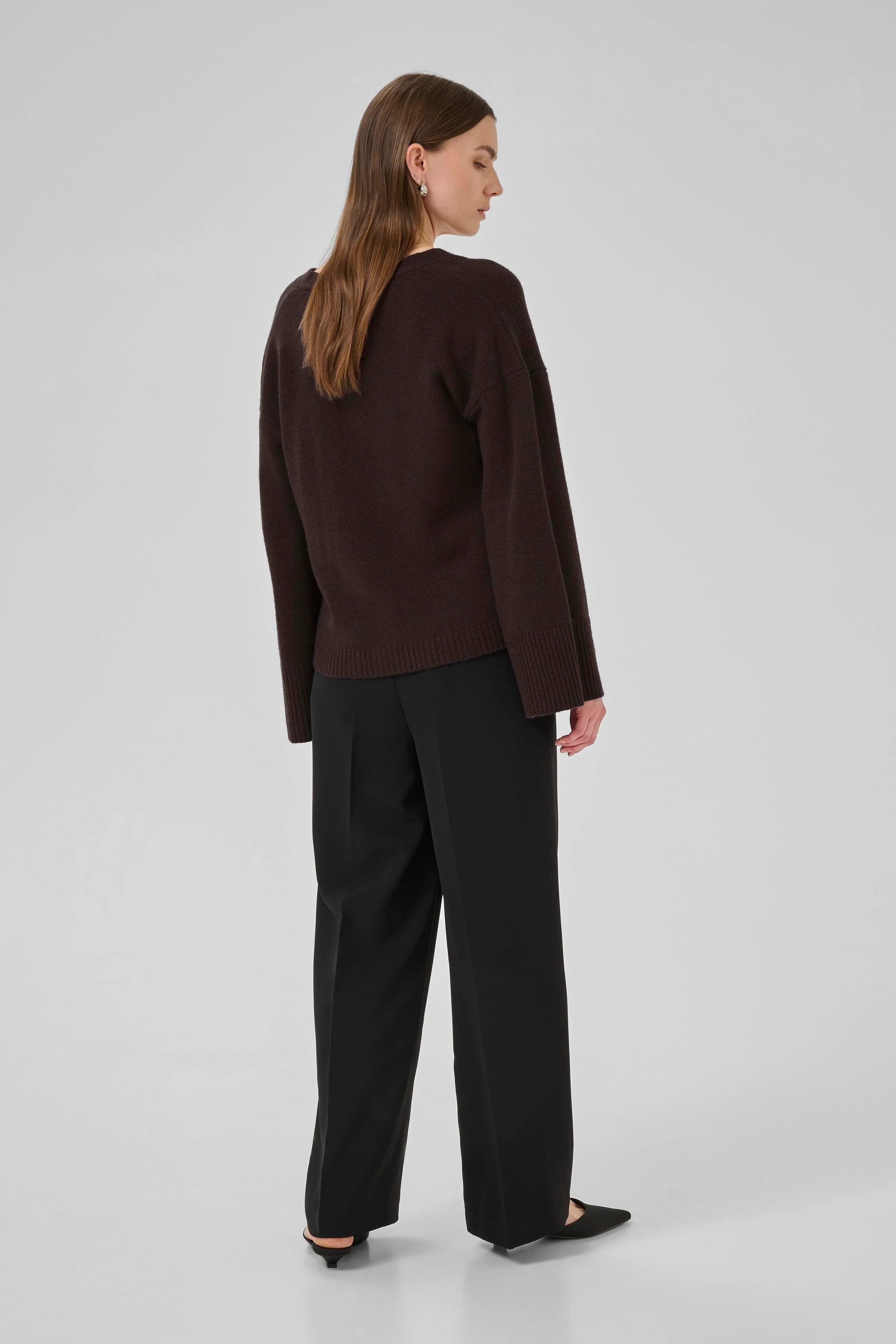 My Essential Wardrobe HuxiMW Wool Cardigan brown - Image 8