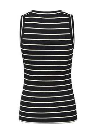 Inwear DagnaIW Striped Tank black whisper white - Image 2
