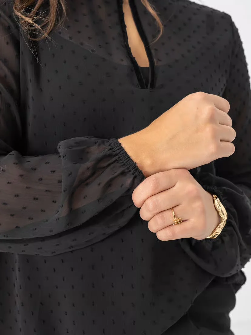 InWear Dottie blouse sort - Image 5