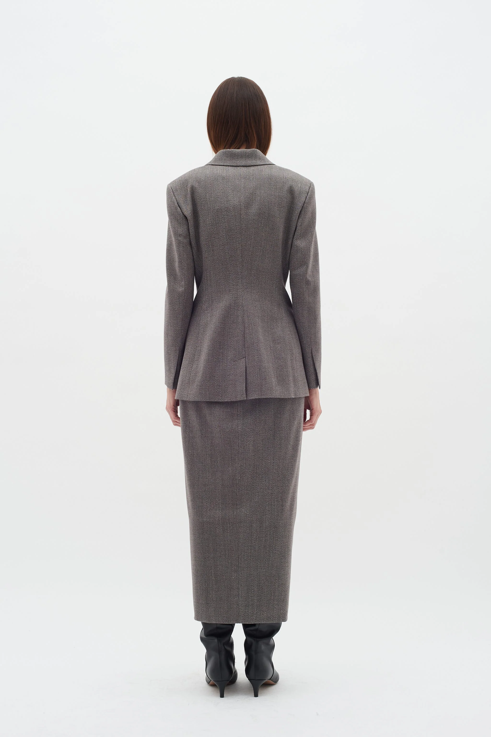 Inwear KahlaIW Skirt Brown Puce - Image 4