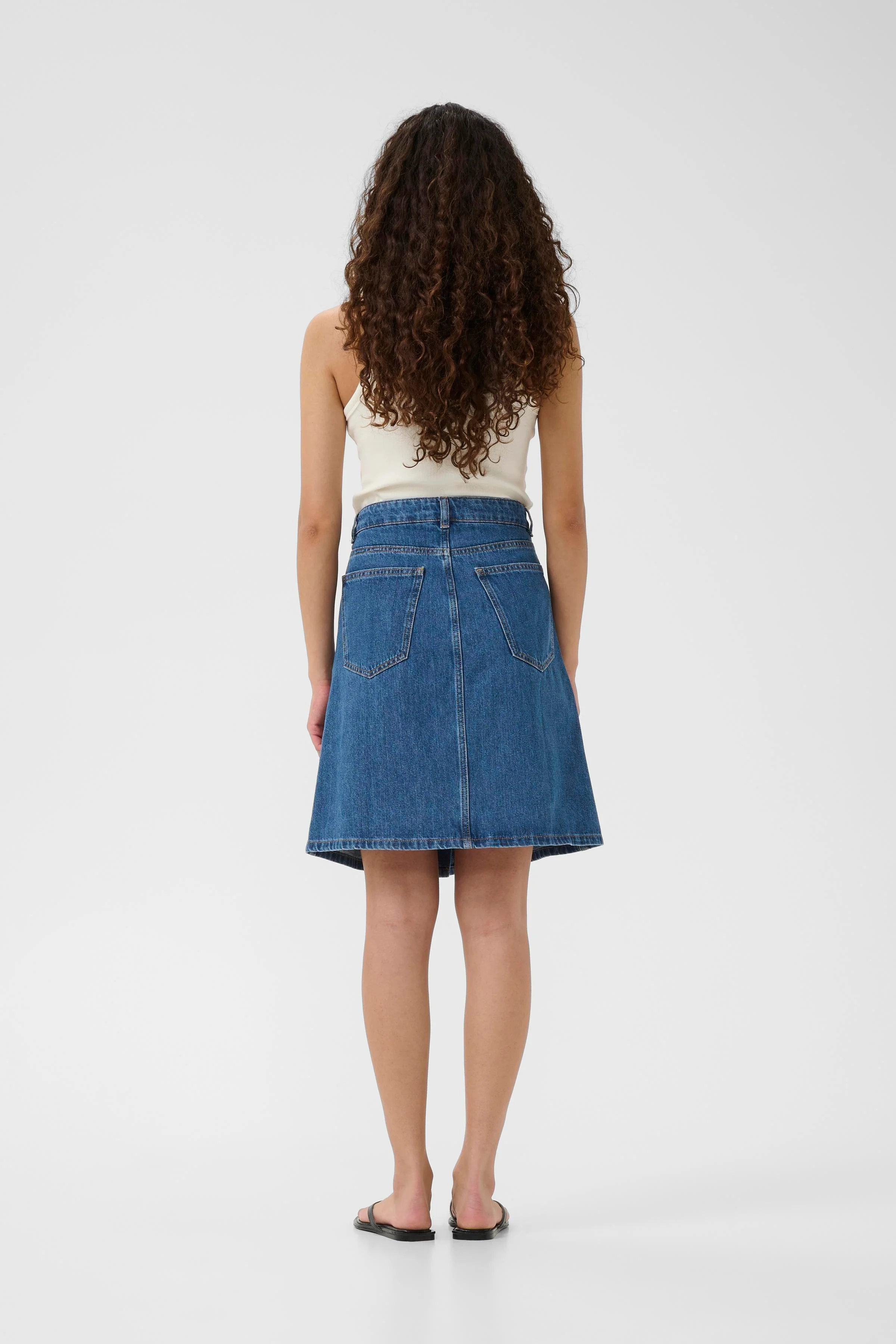 InWear KeiaIWKeza Skirt medium denim blue - Image 4