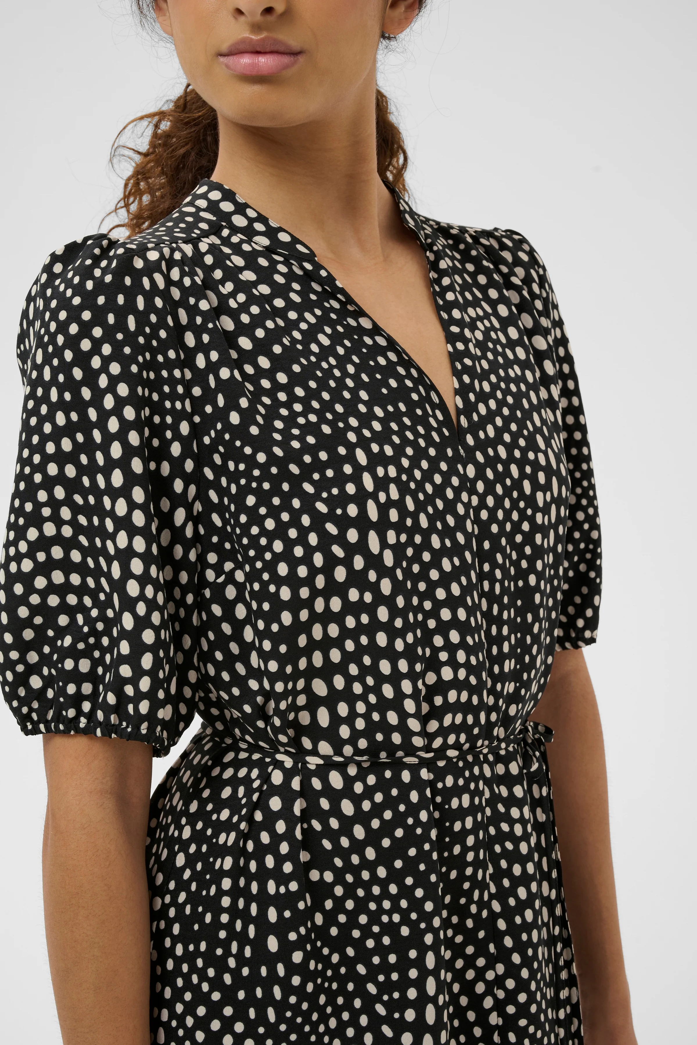 InWear Liberty Dress black faded dot - Image 3