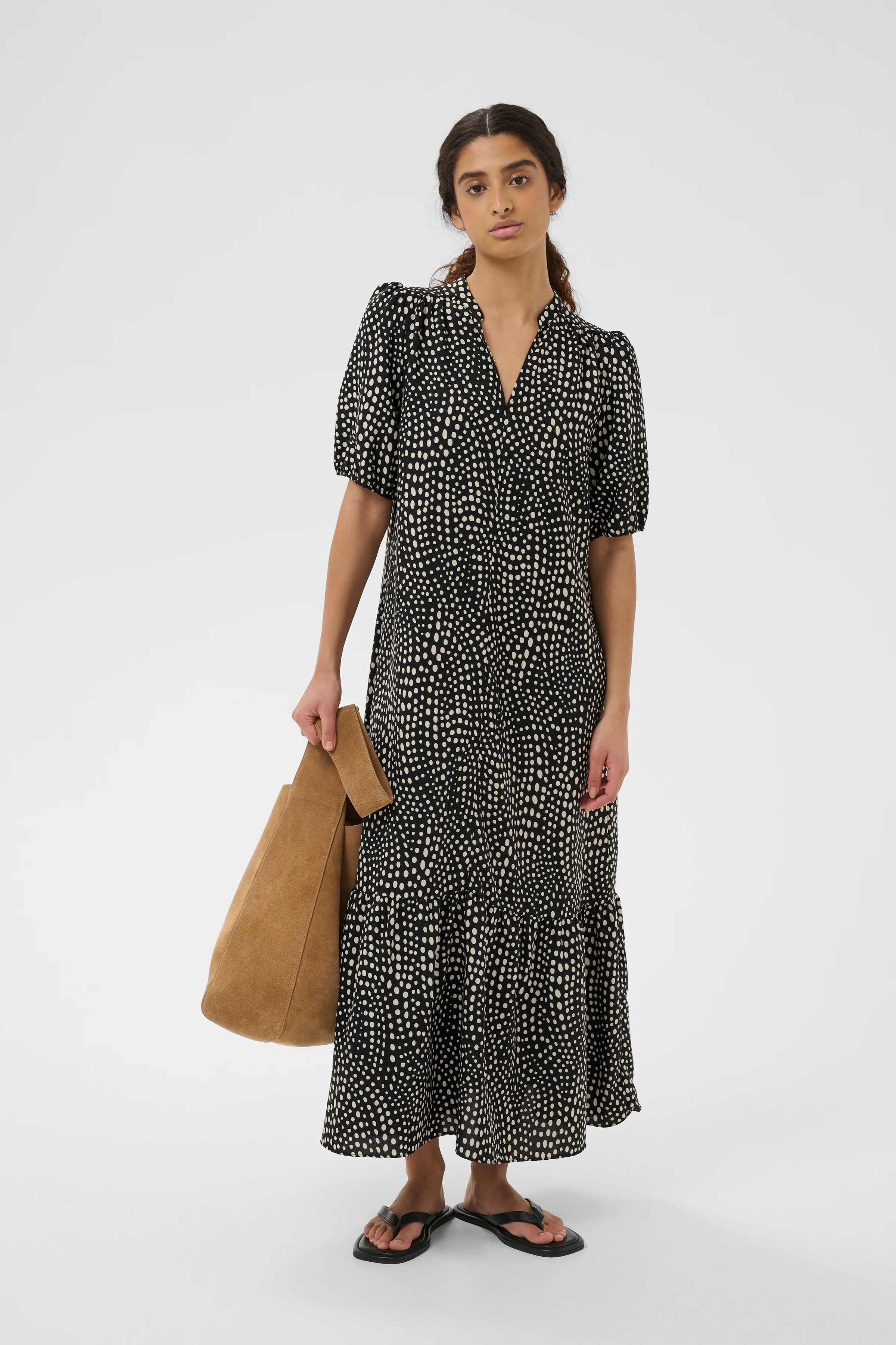 InWear Liberty Dress black faded dot - Image 5